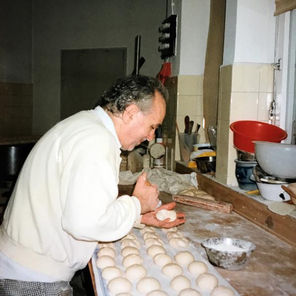 Bei der Arbeit - Backstube