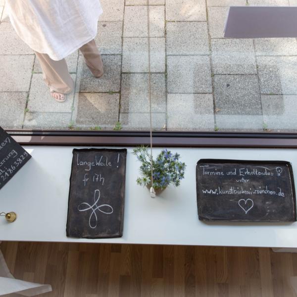 Schaufenster mit Dekoration